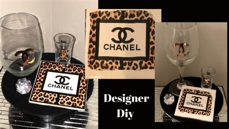 chanel drink coasters|Chanel Drink Coaster .